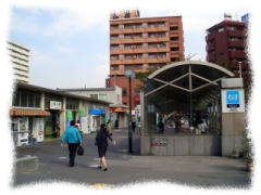 「駒込駅」風景